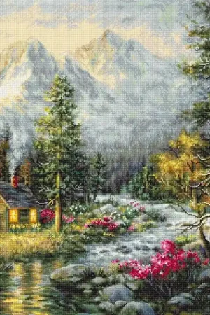 Direct From Manufacturer Camper's Cabin B610L Counted Cross-Stitch Kit