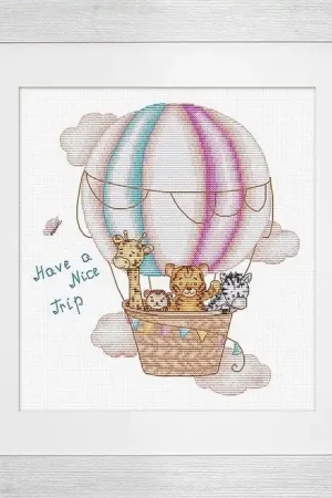 Have a nice trip B1191L Counted Cross-Stitch Kit No Minimum Order