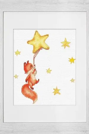 Fox 2 B1188L Counted Cross-Stitch Kit Crafted