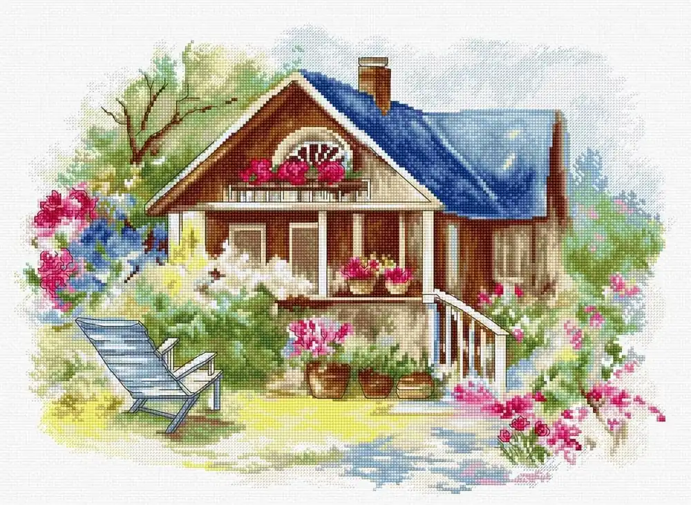 Outdoor Veranda BU4001L Counted Cross-Stitch Kit Wholesale