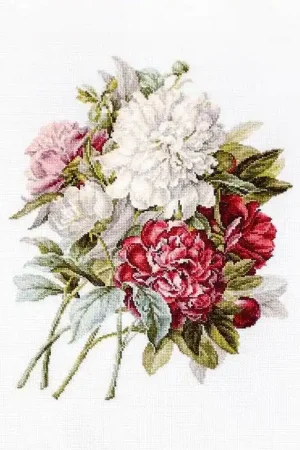 In Demand Piones B2355L Counted Cross-Stitch Kit