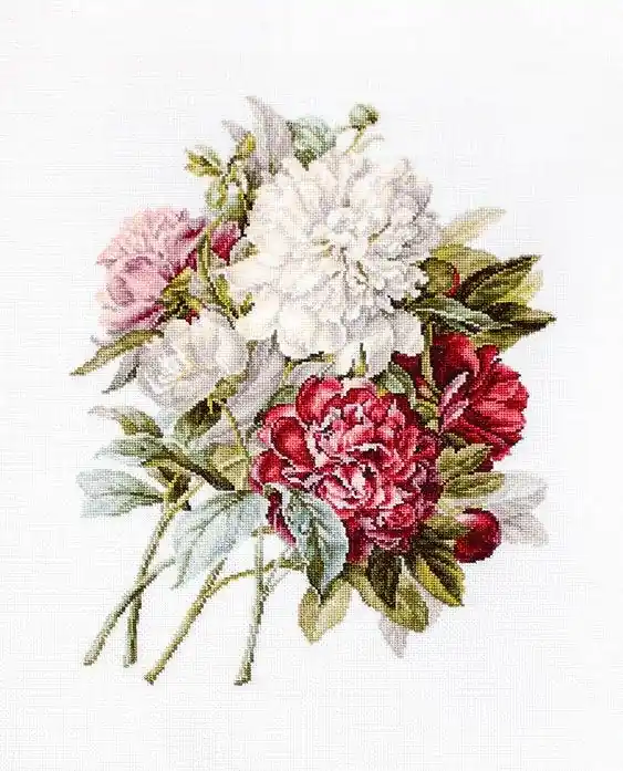 In Demand Piones B2355L Counted Cross-Stitch Kit