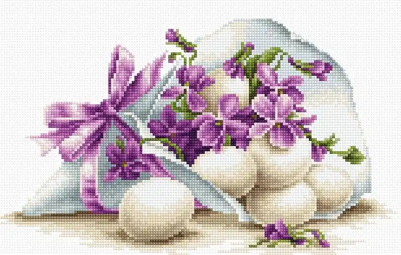 Clearance Easter joy B106L Counted Cross-Stitch Kit