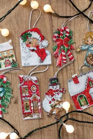 Limited Edition Counted Cross Stitch Kit Christmas Toys Kit 2 L8002
