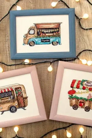 Time-Limited Counted Cross Stitch Kit Happy Holidays L8001