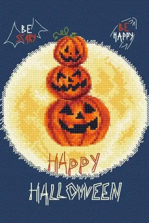 Special Discount Counted Cross Stitch Kit Pumpkin's Party Leti997