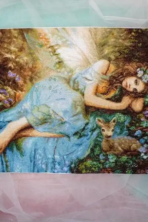 Counted Cross Stitch Kit Spring Fairy Leti960 Don’t Miss Out