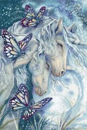 Premium Counted Cross Stitch Kit Together We Are Magic Leti950