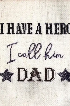 Handmade Counted Cross Stitch Kit Father's day gift Leti933