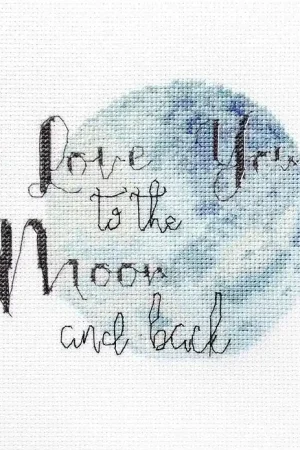 Bargain Counted Cross Stitch Kit Valentine's day gift Leti932