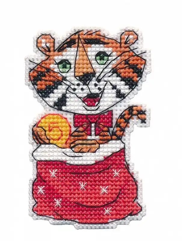 Discount Money Tiger. Magnet 1435 Counted Cross Stitch Kit