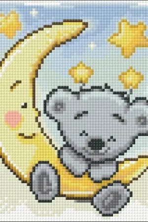 Goodnight CS2475 7.9 x 7.9 inches Crafting Spark Diamond Painting Kit Today Only