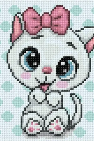 Best Choice Pink Nose CS2474 7.9 x 7.9 inches Crafting Spark Diamond Painting Kit