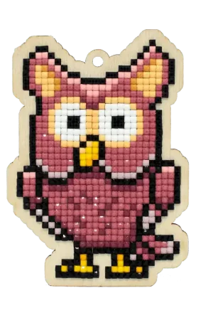 Editor’s Pick Owl CSw403 Diamond Painting on Plywood Kit
