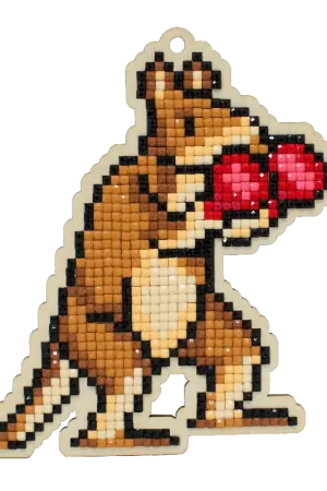 Kangaroo CSw364 Diamond Painting on Plywood Kit Limited Offer