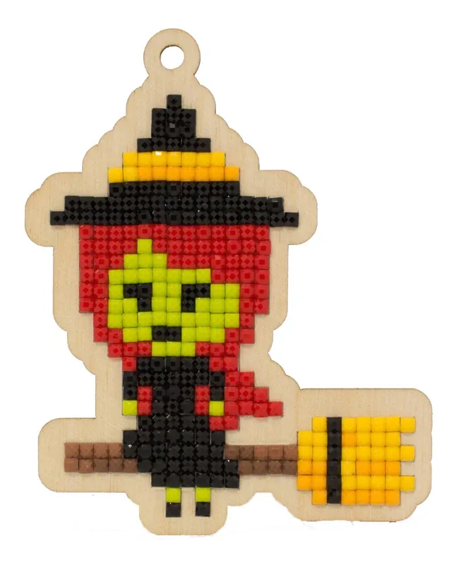 Little Witch CSw336 Diamond Painting on Plywood Kit Best Seller
