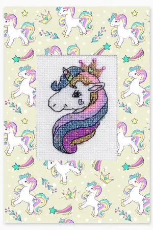Post Card SP-81L Counted Cross-Stitch Kit Limited Edition