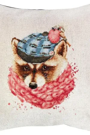 Pillow PB157L Counted Cross-Stitch Kit Fan Favorite