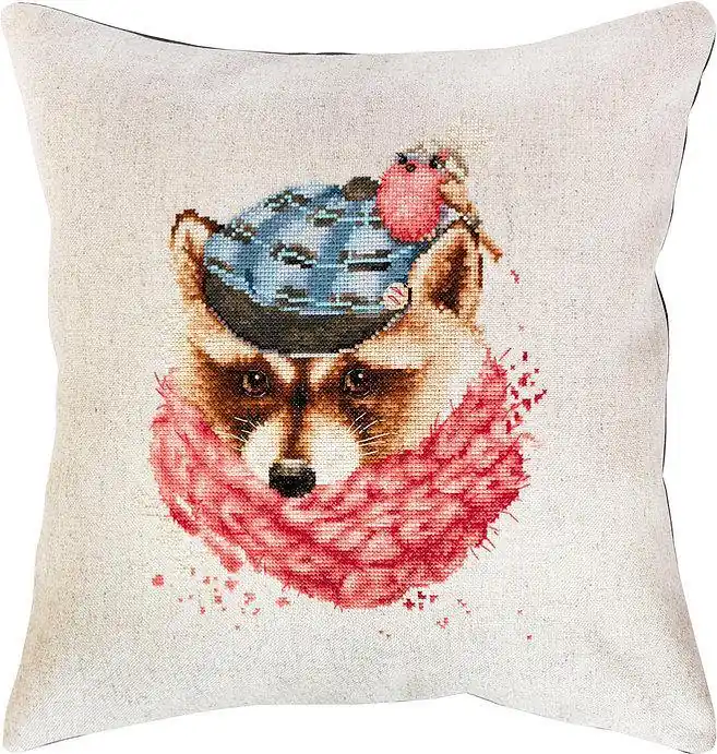 Pillow PB157L Counted Cross-Stitch Kit Fan Favorite