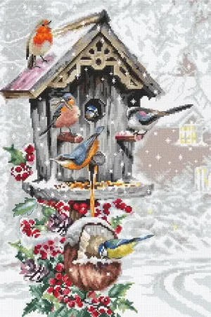 Final Sale Bird House  B2399L Counted Cross-Stitch Kit