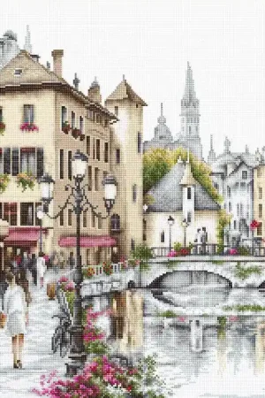Lake Annecy B2384L Counted Cross-Stitch Kit Next Day Delivery