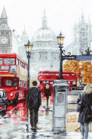Money Back Guarantee London B2376L Counted Cross-Stitch Kit