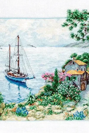 Seascape B2343L Counted Cross-Stitch Kit Express Delivery