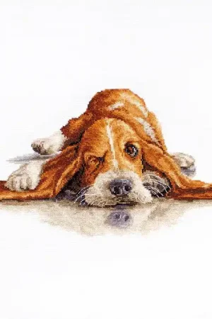 Basset B2341L Counted Cross-Stitch Kit Final Sale