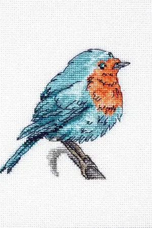 Modern Bluebird  B1167L Counted Cross-Stitch Kit