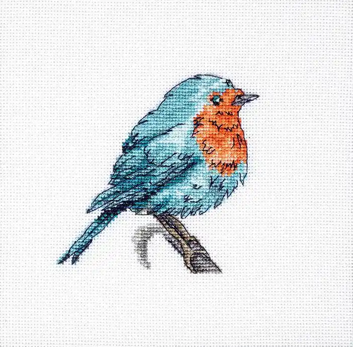 Modern Bluebird B1167L Counted Cross-Stitch Kit