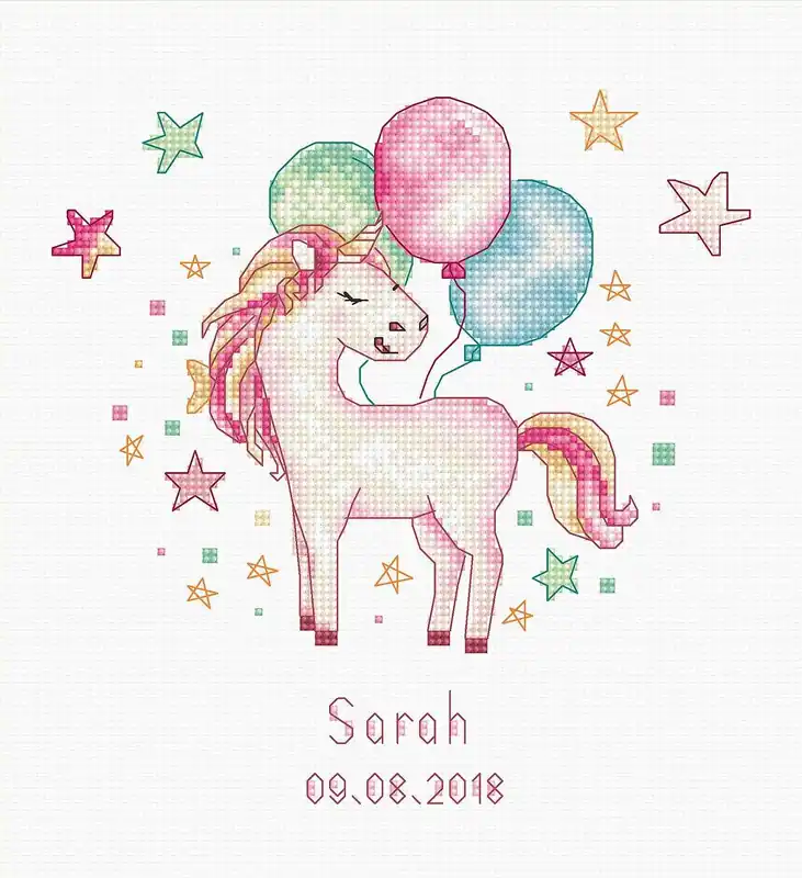 Unicorn B1149L Counted Cross-Stitch Kit Express Delivery