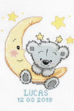 Lucas B1146L Counted Cross-Stitch Kit Free Returns