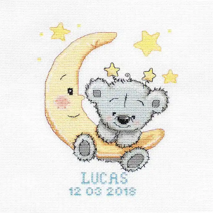 Lucas B1146L Counted Cross-Stitch Kit Free Returns