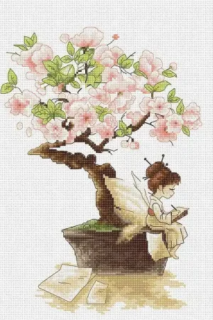 Exclusive Offer The Sakura B1114L Counted Cross-Stitch Kit