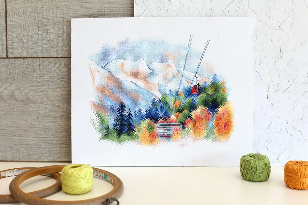 Dombay Mountains A-045 Cross stitch kit Time-Limited