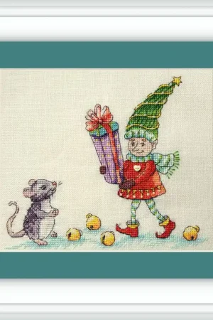 No Minimum Order Gift from the Mouse PR-23 Counted Cross-Stitch Kit
