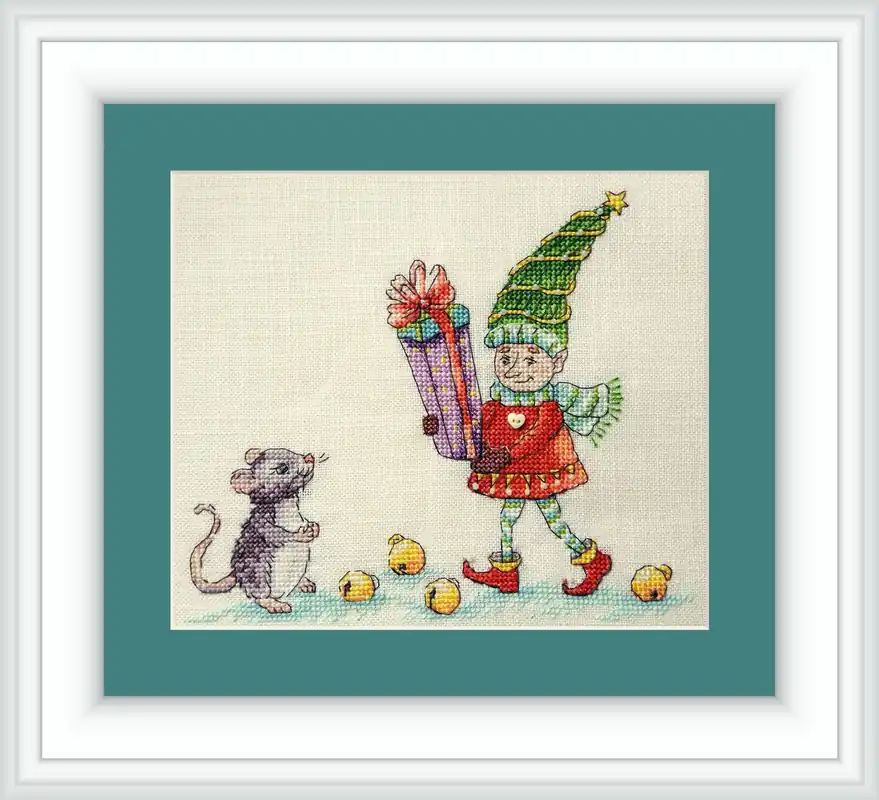 No Minimum Order Gift from the Mouse PR-23 Counted Cross-Stitch Kit