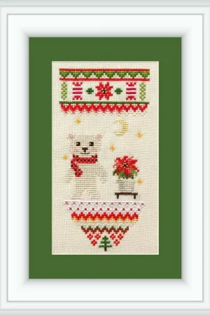 New Arrival Holiday is Coming PM-05 Counted Cross-Stitch Kit