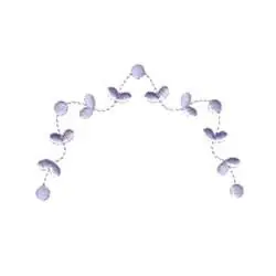 Blue Heirloom Arch Embroidery Design Top Pick