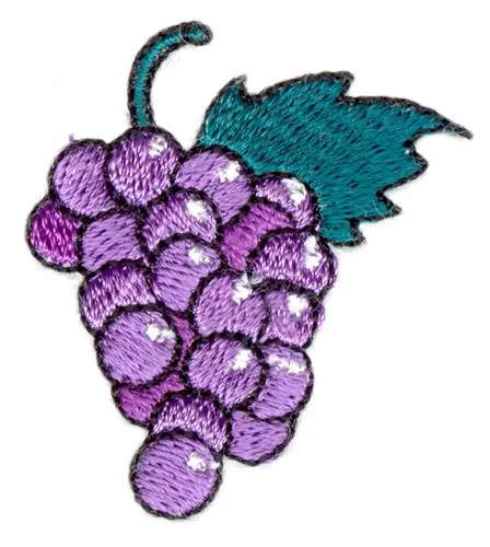 Grapes Embroidery Design Final Sale