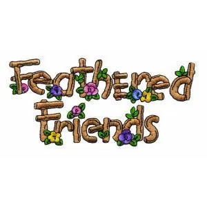 Feathered Friends Embroidery Design Money Back Guarantee
