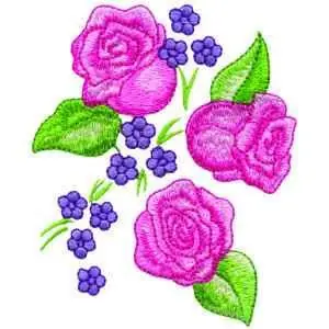 Roses Embroidery Design Budget