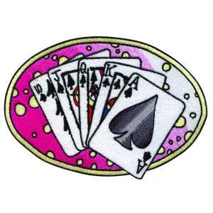 Must Have Royal Flush Embroidery Design