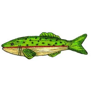 Instant Buy Fish Embroidery Design