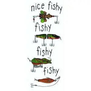 Nice Fishy Fishy Embroidery Design Genuine