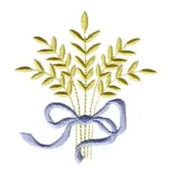 Bunch of Wheat Embroidery Design Holiday Sale