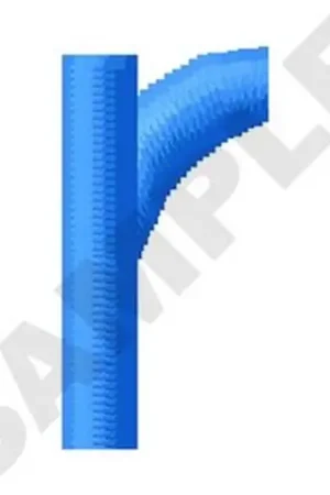 Bulk Order Lower Case R Embroidery Design
