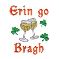 Erin go Bragh Embroidery Design Free Delivery