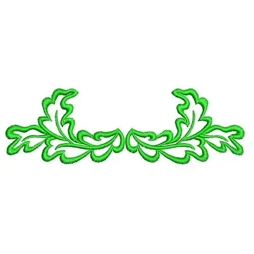 Irish Linen Leaves Embroidery Design Flash Sale