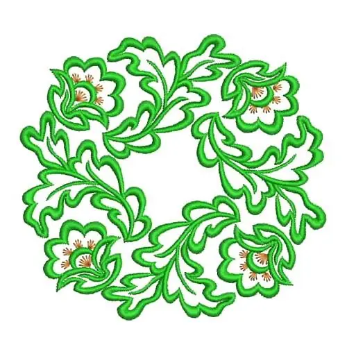 Irish Linen Floral Embroidery Design Best Choice